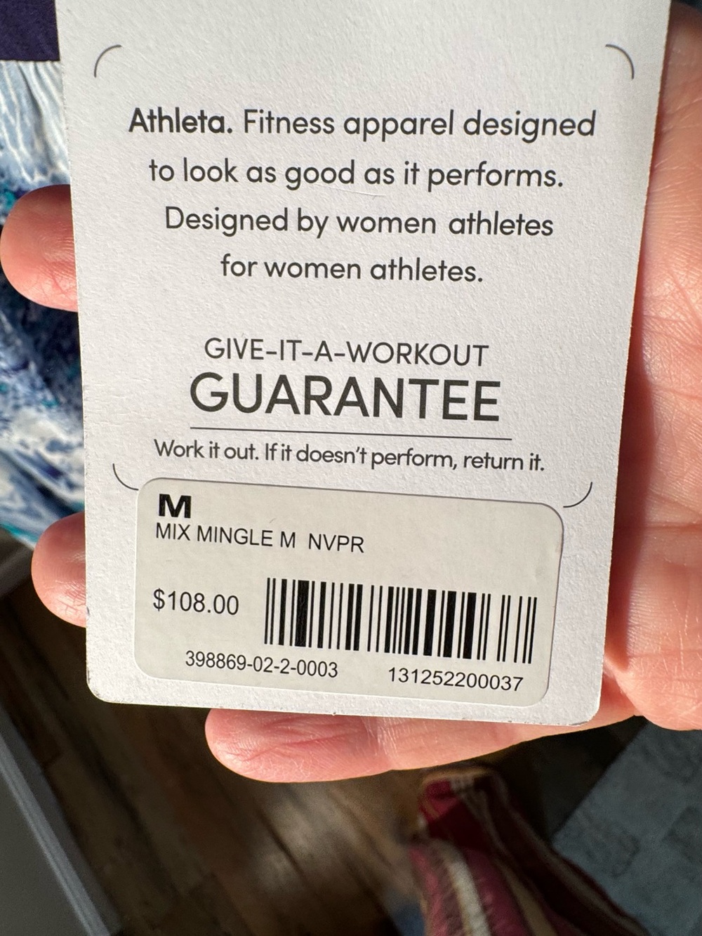 NWT Athleta Mix Mingle Maxi Dress Medium Purple Blue Sleeveless Rayon - Picture 6 of 6